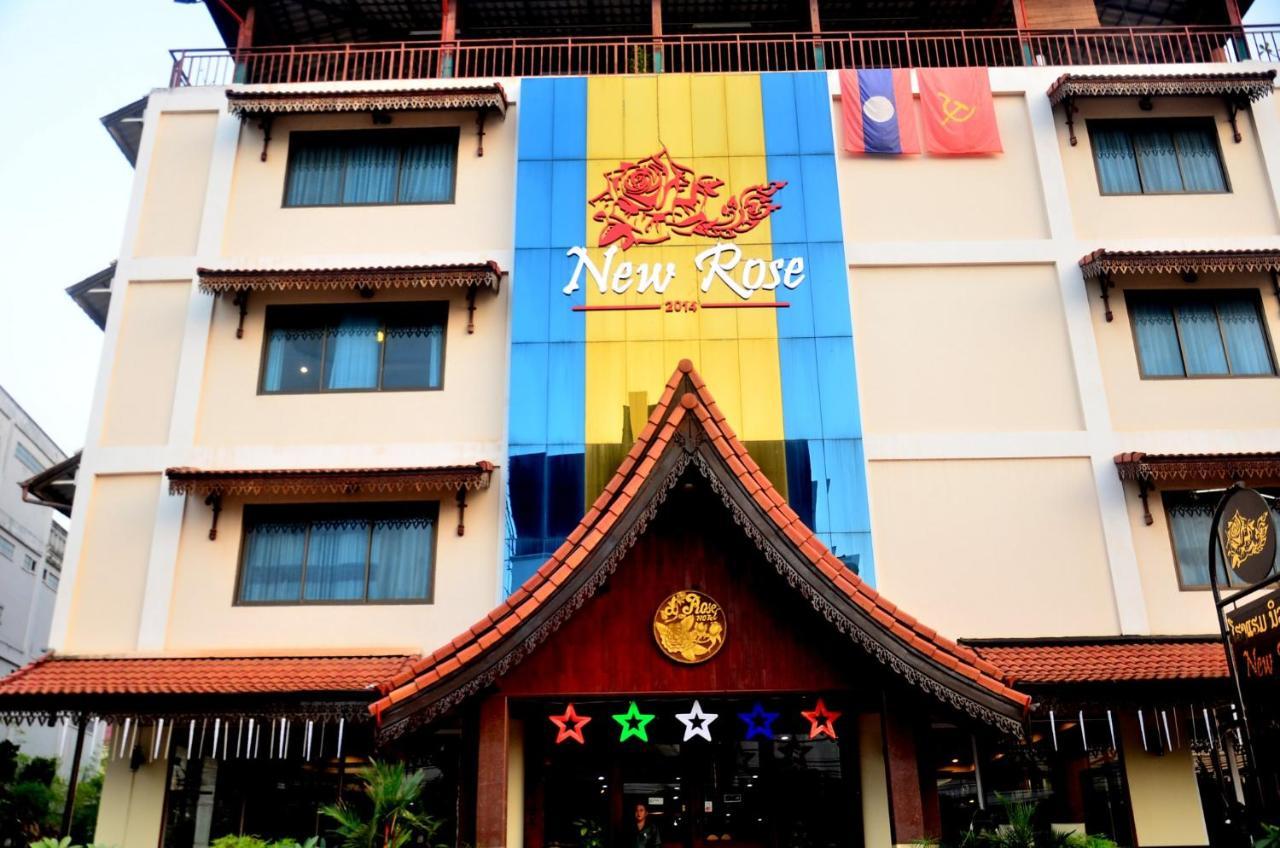 New Rose Boutique Hotel Vientiane Exterior foto